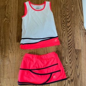 tennis two piece outfit